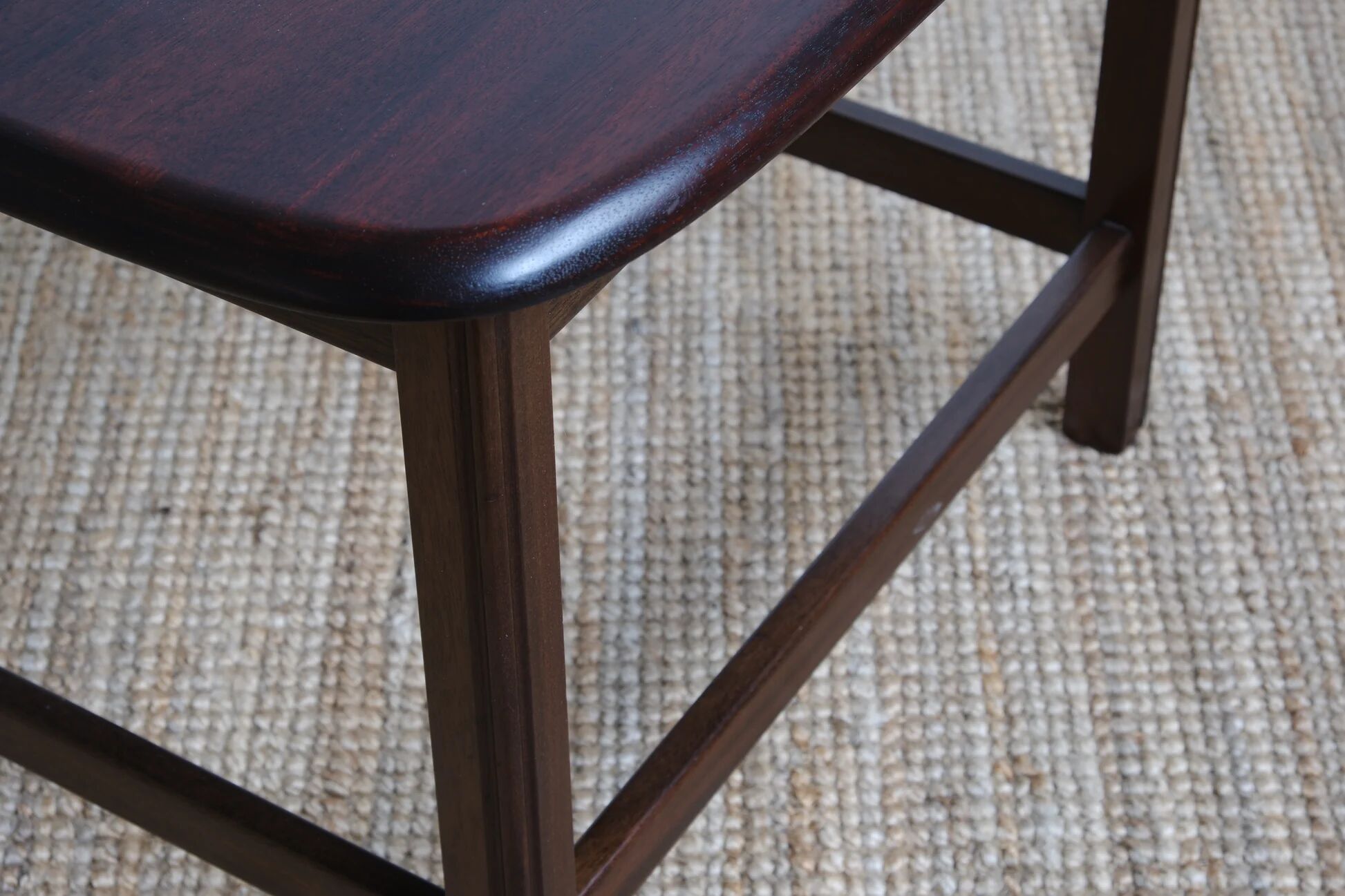 Table basse en acajou danois