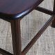 Table basse en acajou danois