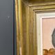 Oil on panel still life Henri Durand plate and fruits 20th century