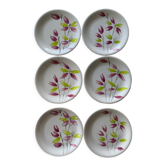 Sarreguemines dessert plates