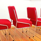 A set of four chairs designed by Hynek Gottwald, Czechoslovakia, Bauhaus