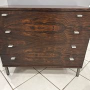 Scandinavian chest of drawers rosewood Denmark 1960