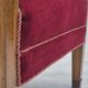 1950s, Danish armchair, original condition, furniture velour, beech wood.