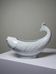 White porcelain sauce boat fish Ocean France, 1970s-1980s