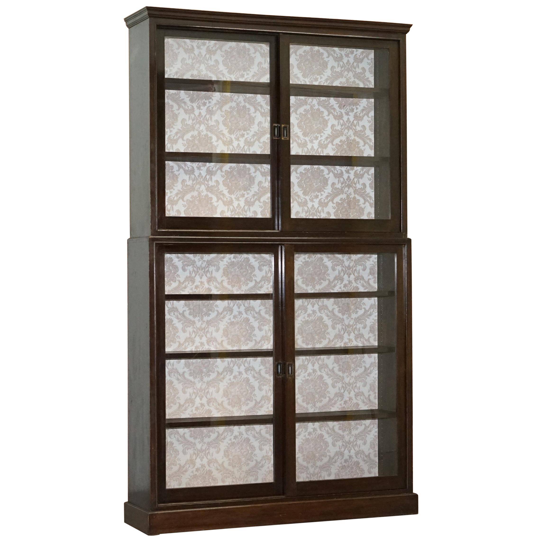 Victorian full-size apothecary cabinet