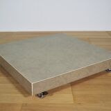 Table basse en céramique et verre, 2000