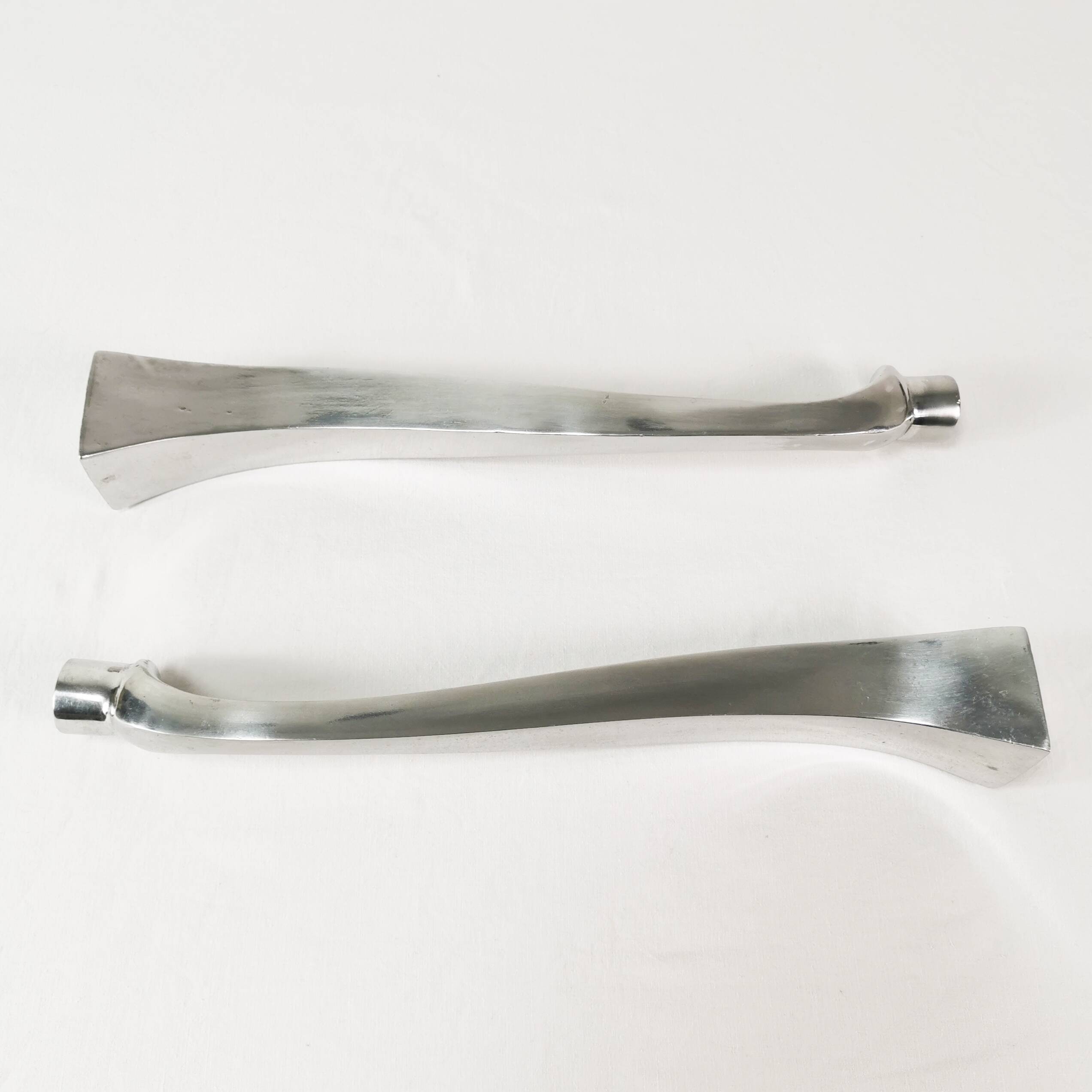 Postmodern "Nessy" candlesticks, Escapade Paris, France, 1980s.