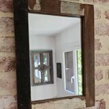 Teak mirror