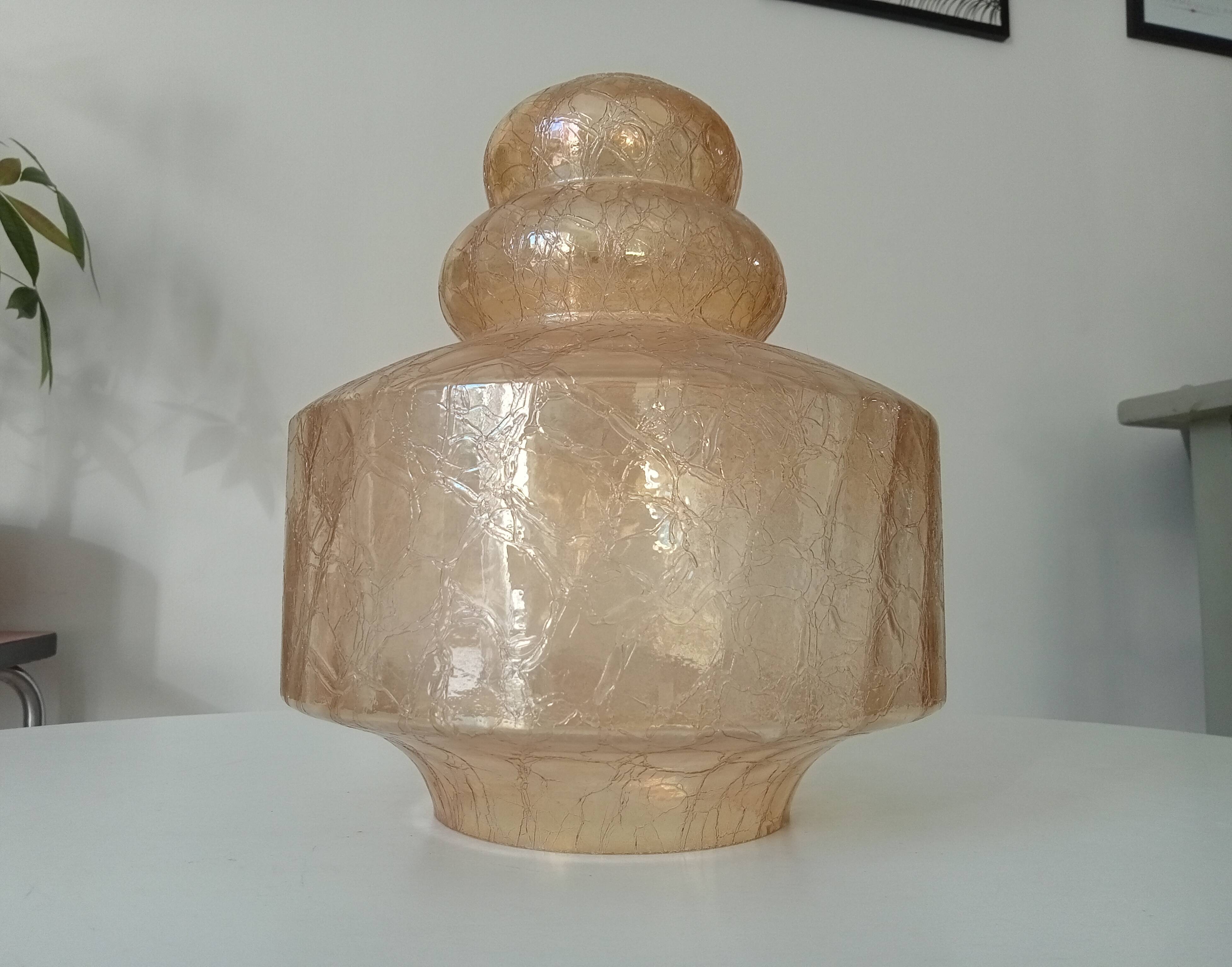 Vintage pendant lampshade from the 70s