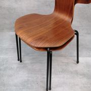 Set of 2 model 3103 Hammer chairs by Arne Jacobsen for Fritz Hansen, Denmark , 1969