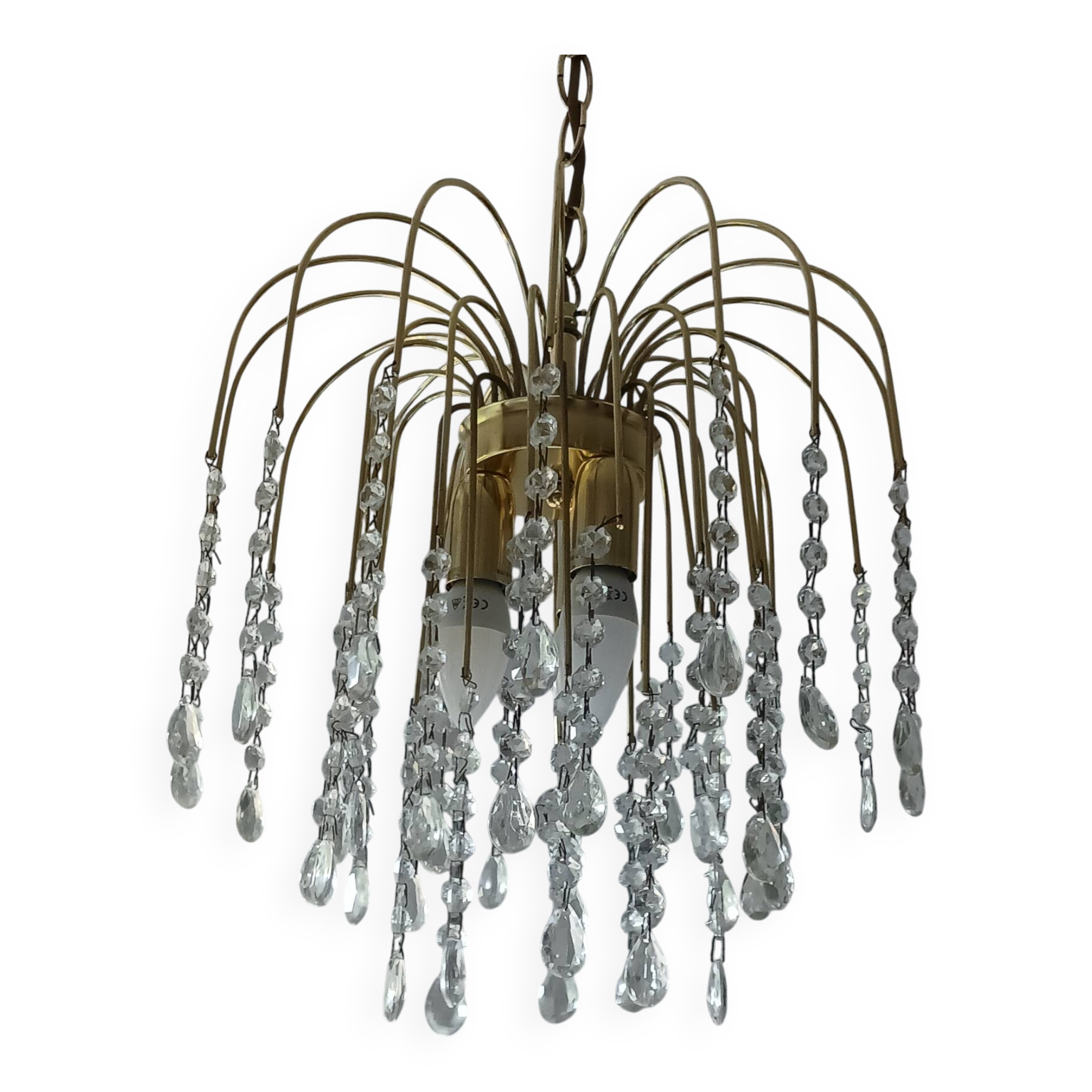 Italian vintage 70's chandelier