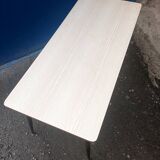 Coffee table tray formica legs compass modernist steel