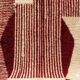 Handmade traditional Moroccan Berber rug size 2/3 m