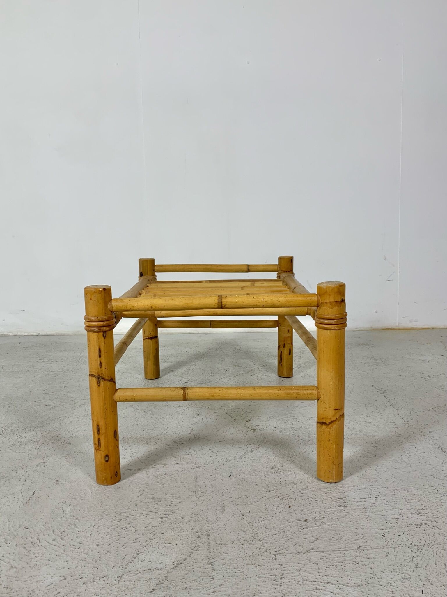 Vintage bamboo lounge set made in denmark 1950s