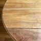 Antique round wooden table