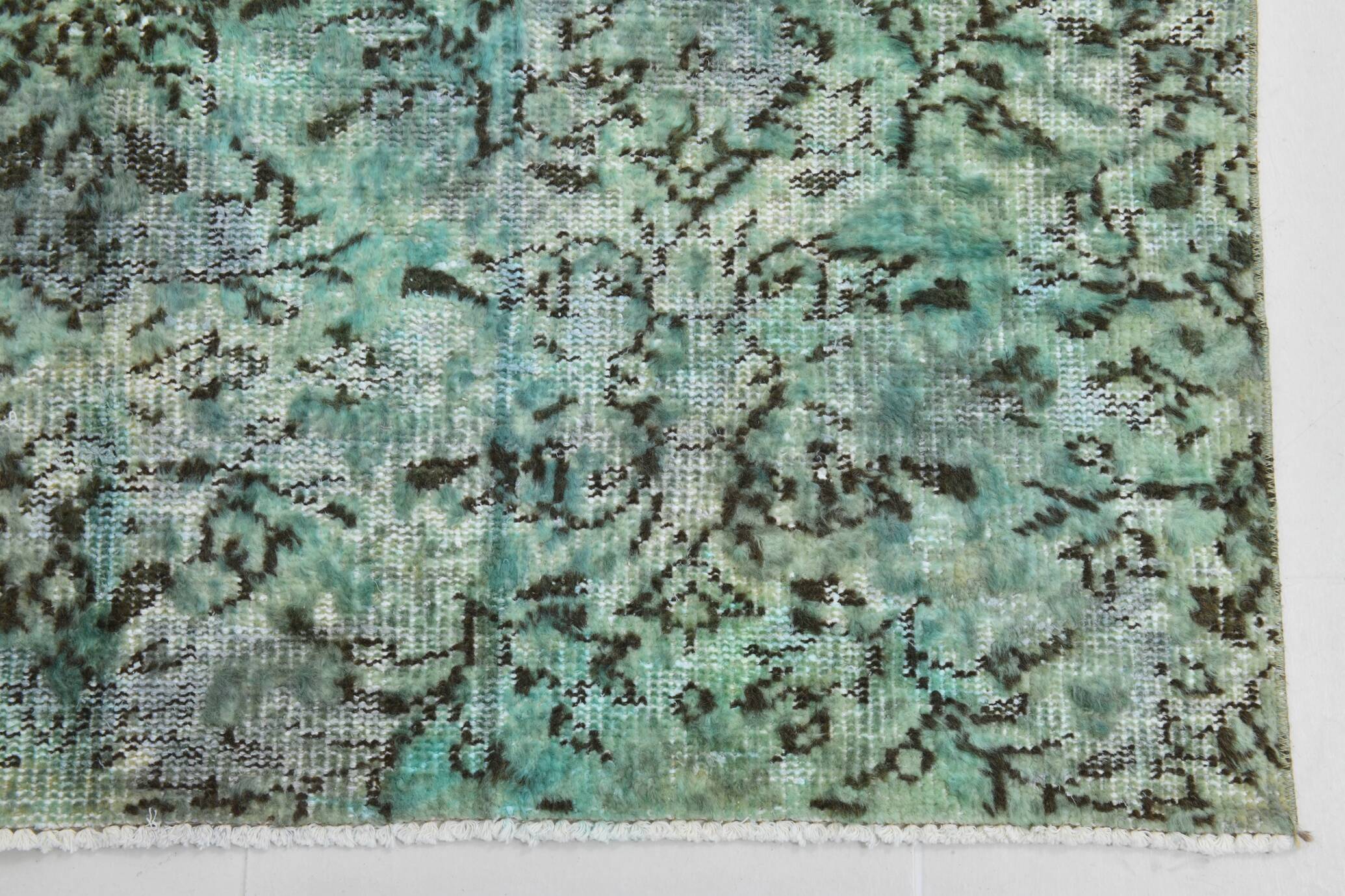 5x8 plants style vintage rug, 148x243cm