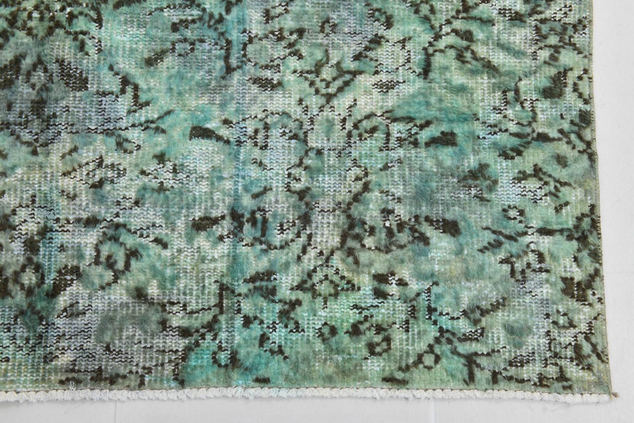 Tapis vintage style plantes 5x8, 148x243cm