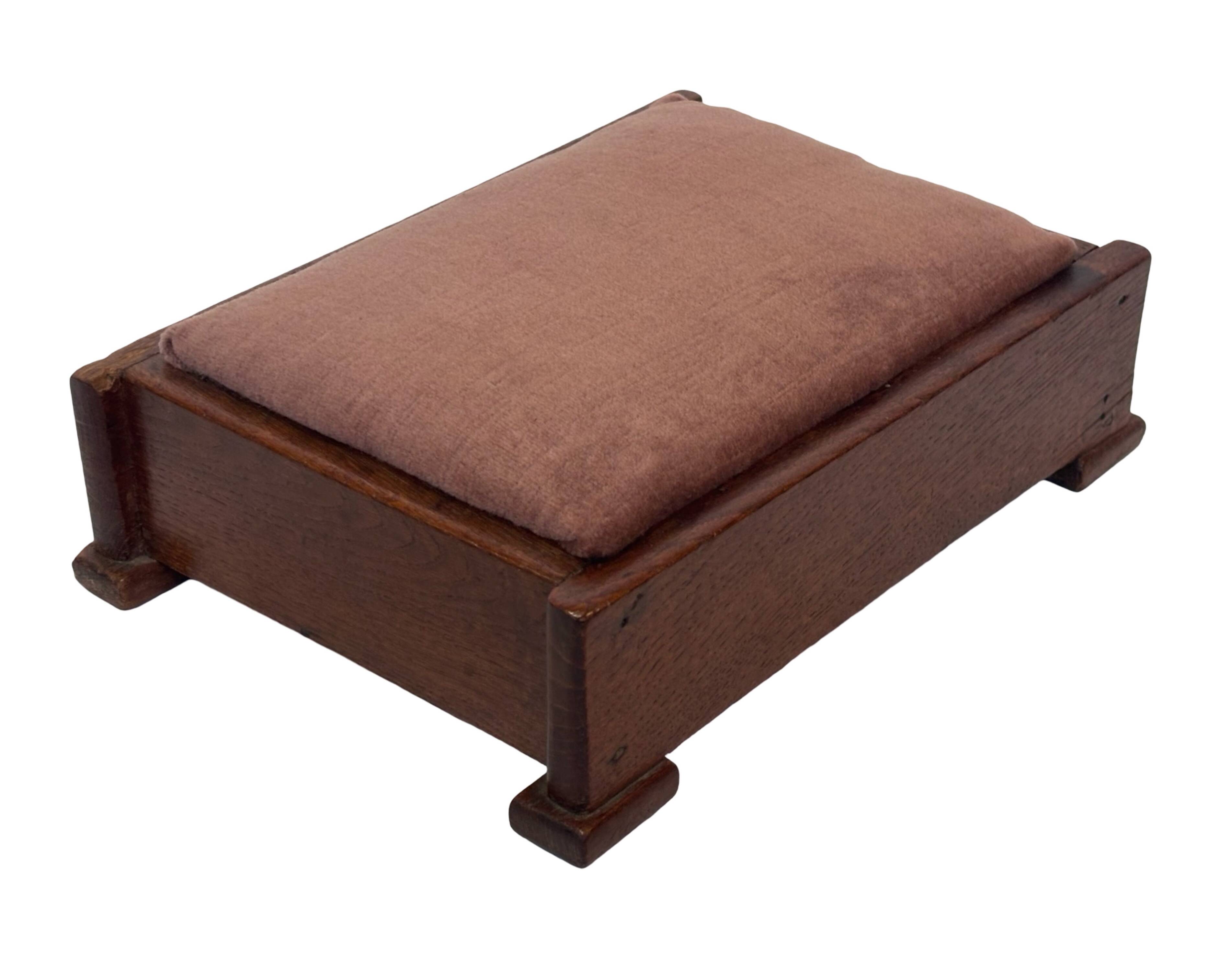 Art Deco footstool foot rest minimalist 30's design