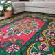 Tapis en laine roumain fait à la main, 247X177 cm