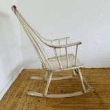 Pair of vintage rocking chairs by Lena Larsson