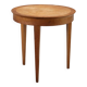 Antique Art Deco coffee table in exotic wood from the 19th century.