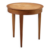 Table basse ancienne Art déco en bois exotique XIXe siècle