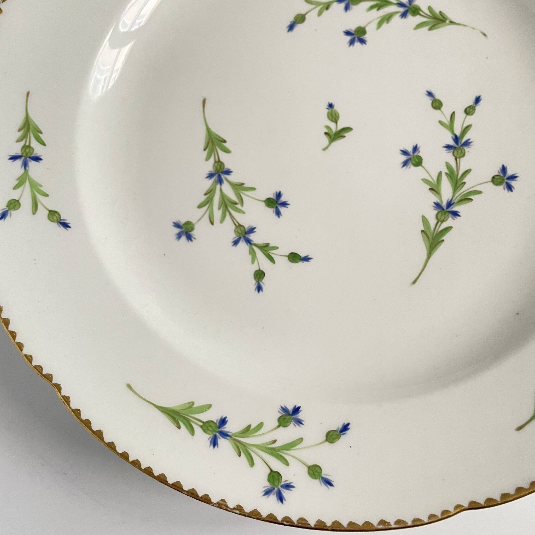 Porcelain Plate of the Count of Artois | Barbeaux | Late 18th Century