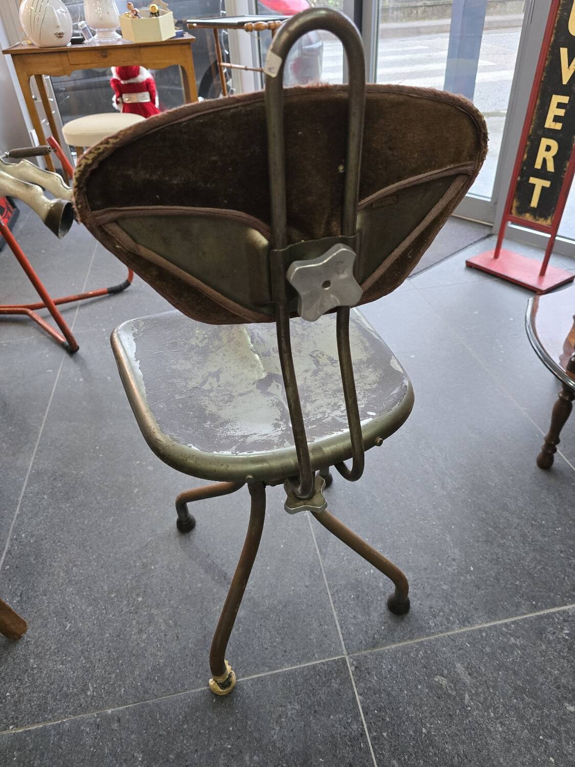 M42 industrial chair by Henri Lieber for Flambo