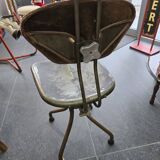 Chaise industriel M42 par henrie lieber pour flambo