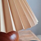 Walnut wood ball lamp