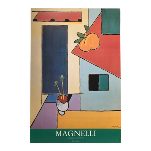 Affiche alberto Magnelli,
