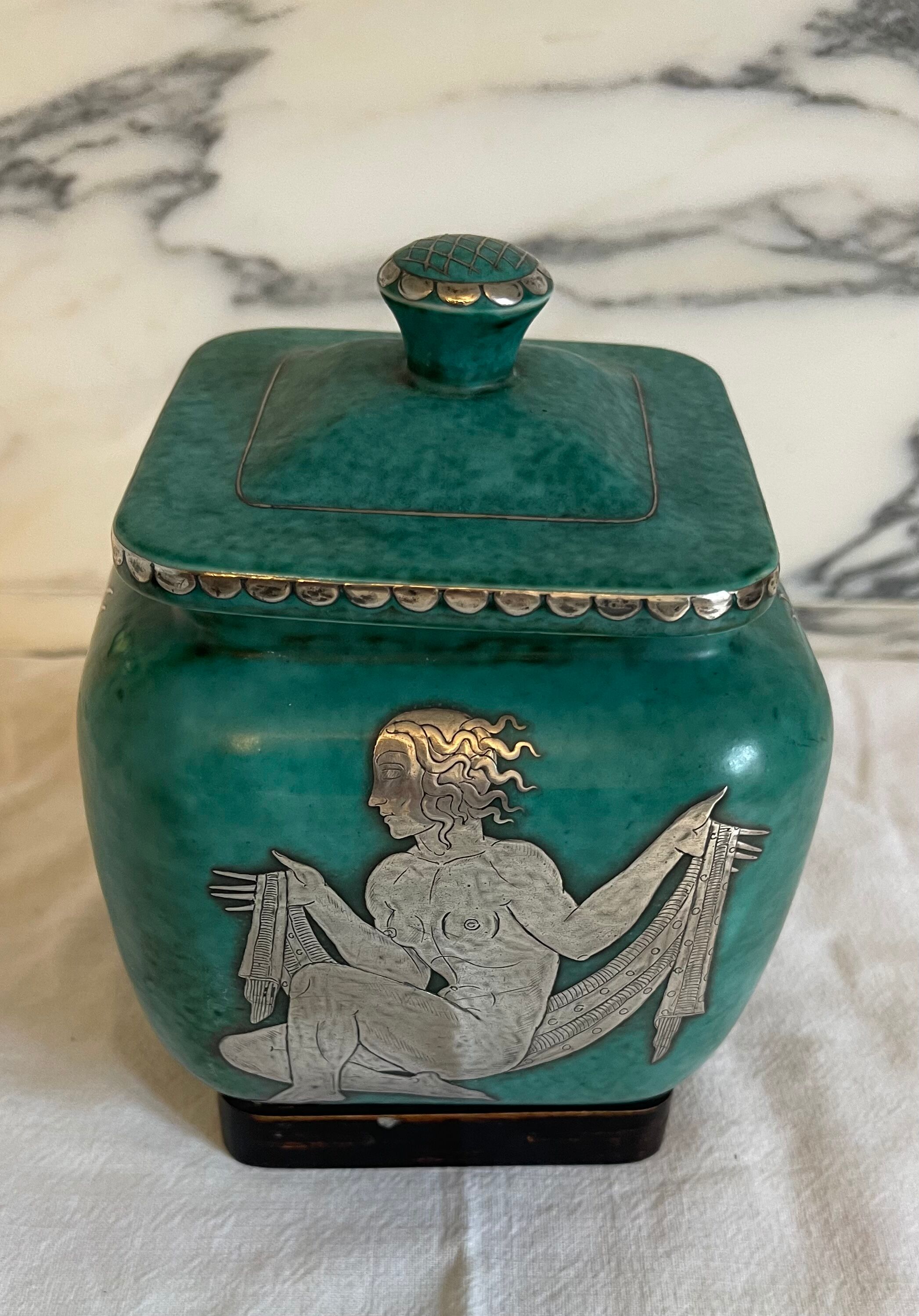 Gustavsberg argenta wilhelm kage pot