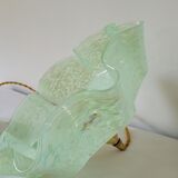 Pastel green Clichy glass pendant lamp
