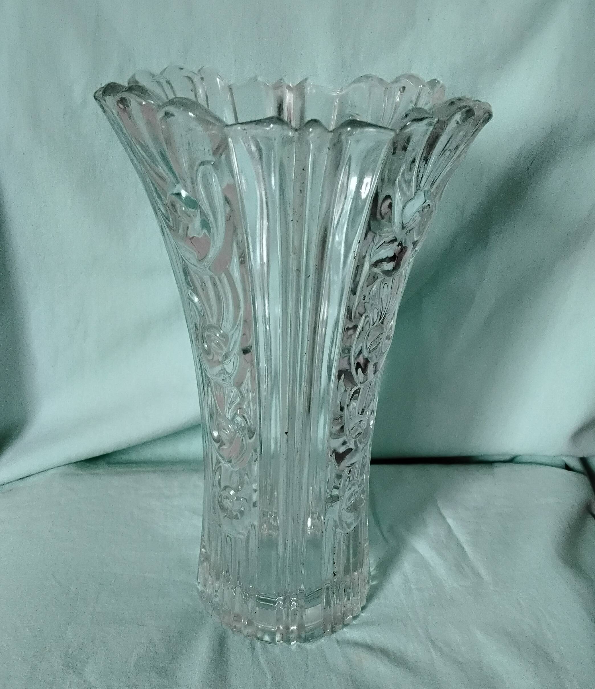 Vase en verre