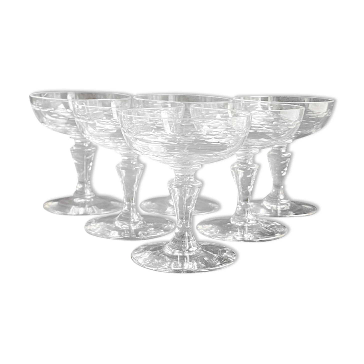 Champagne or cherry glasses - Art Nouveau