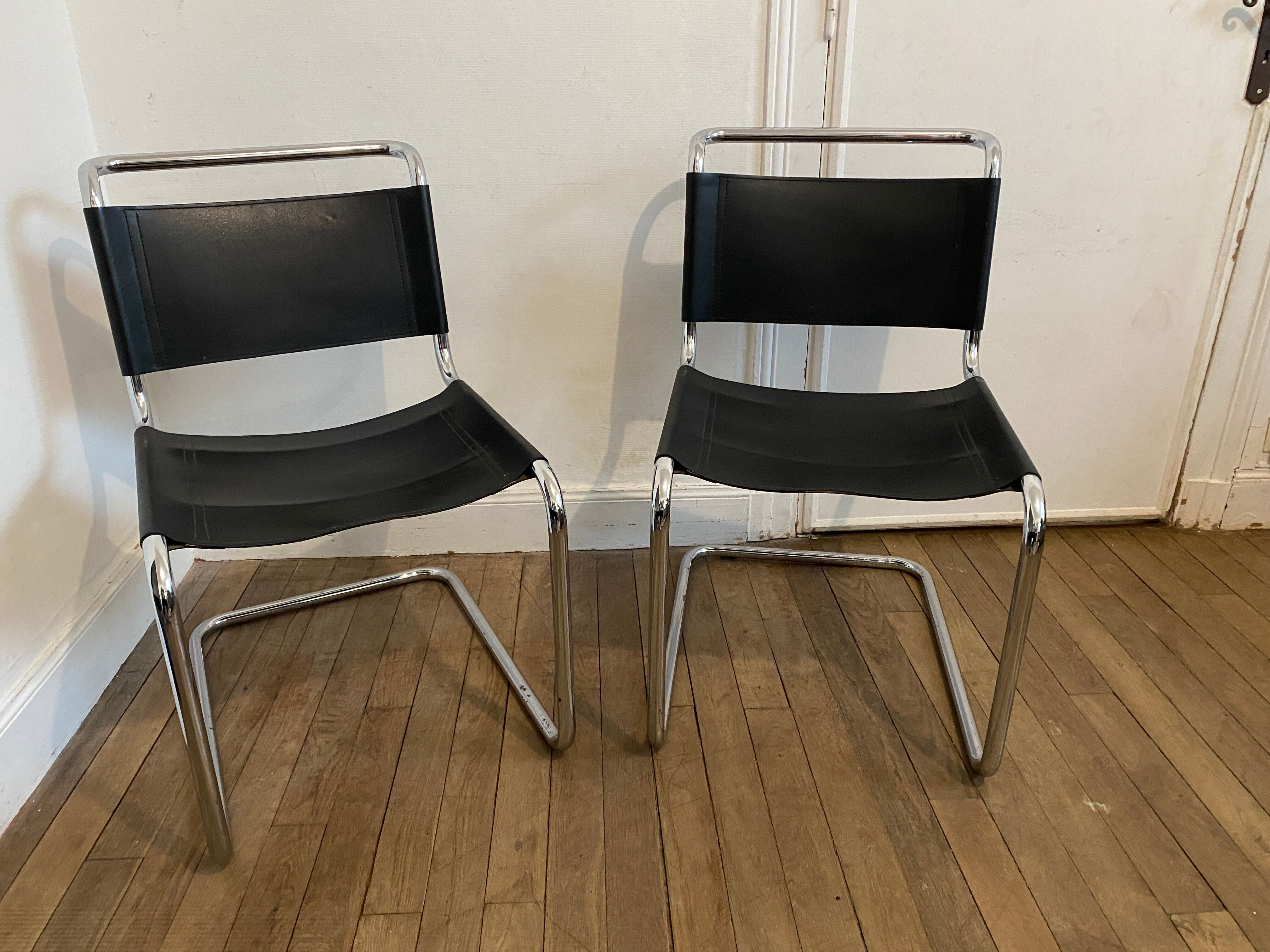 Pair of Marcel Breuer chairs