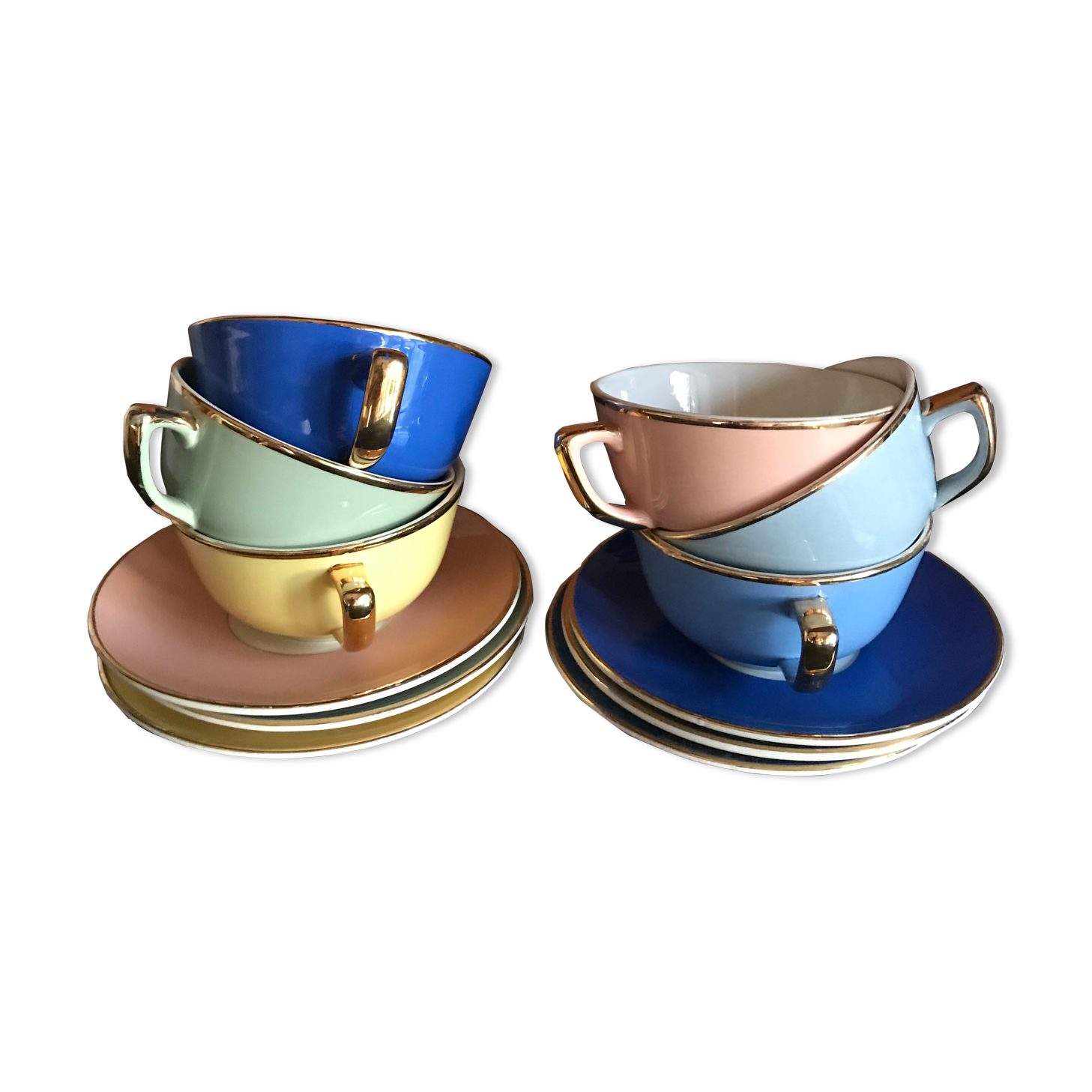 Tasses Villeroy and Boch lot of 6