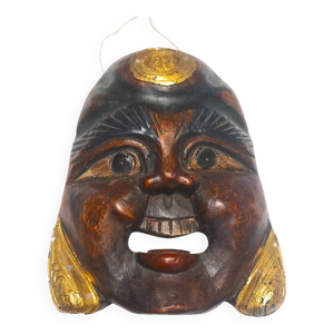 Ancien masque en bois