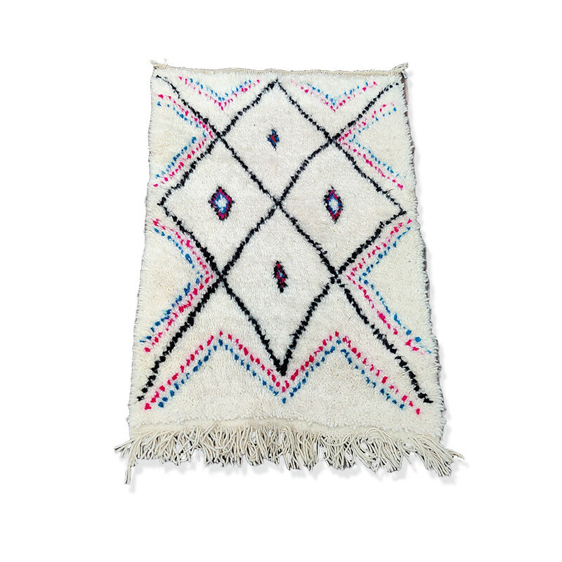 Colorful berber carpet 70x105 cm