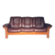Erkones Stressless 3-seater leather reclining sofa