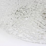 Large ice glass ceiling light by Kalmar, Austria, 1960s.