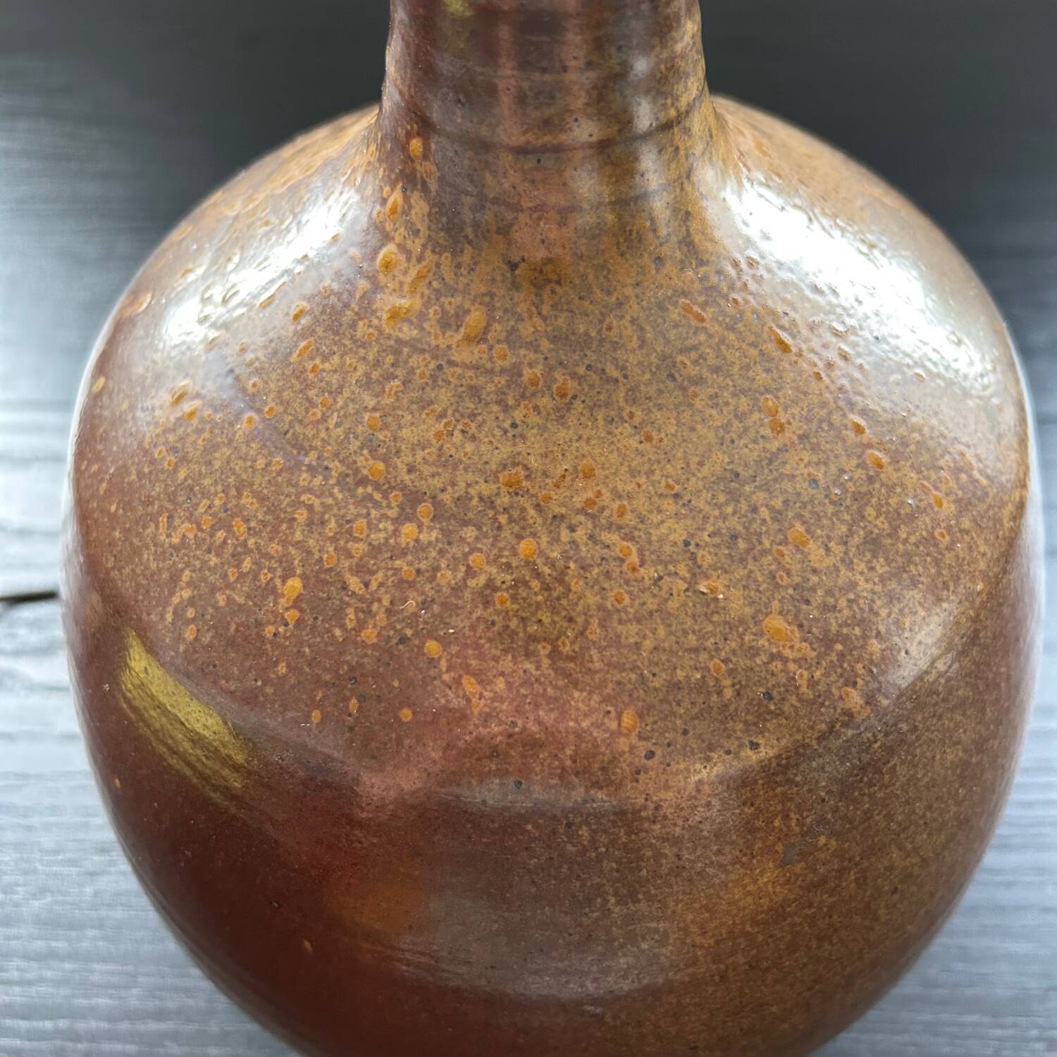Large 70's sandstone lamp
