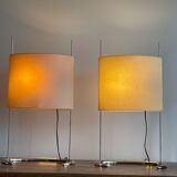 Pair of large "Gala" lamps by Paolo Rizzato, 1970s