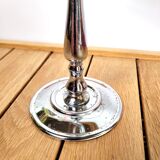 Small chrome barber mirror