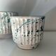Ensemble de 2 cache pots décor Pollock
