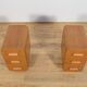 Art Deco Nightstands, Former Czechoslovakia, 1950s, Set of 2
