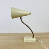 50s metal casserole lamp