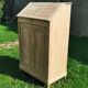 Writing furniture, craft furniture, solid oak, 19th century era