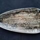 Ceramic fish dish from Niderviller model Ecume