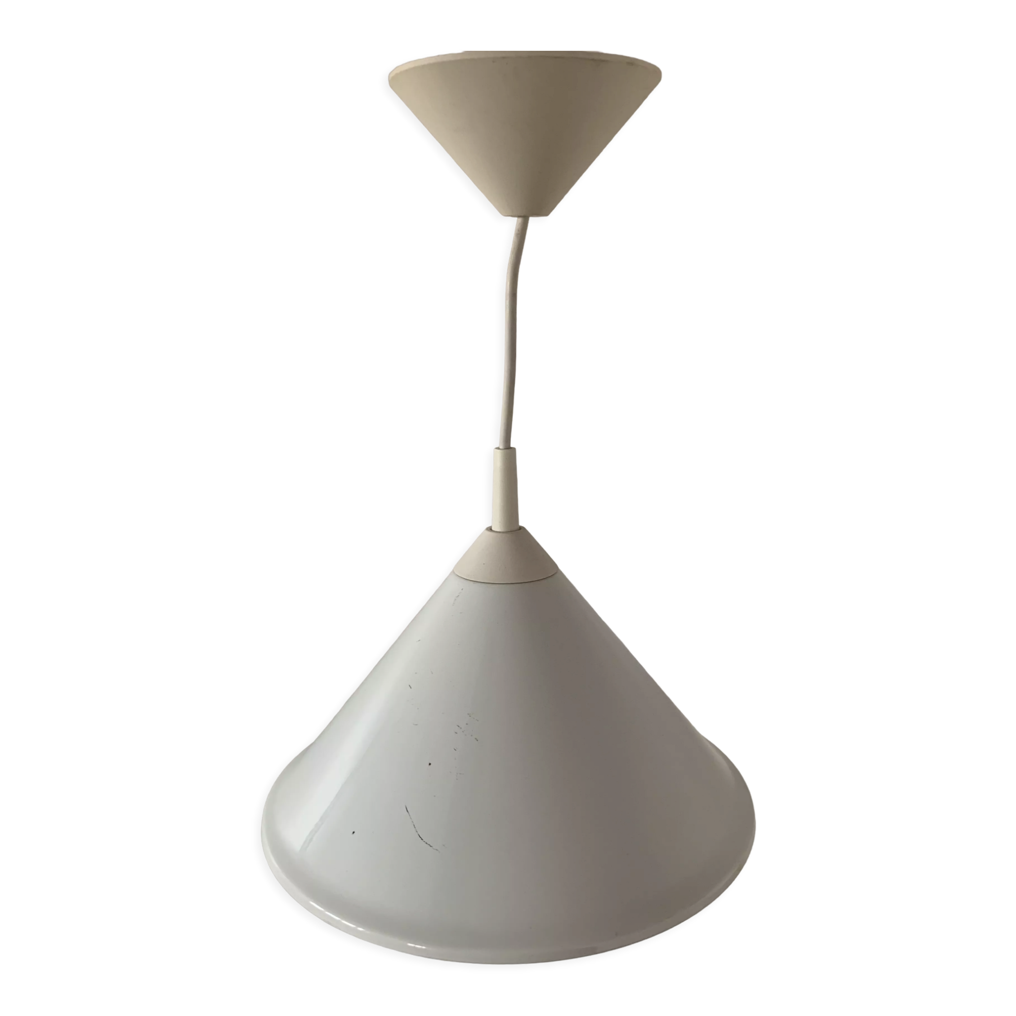 Metal pendant lamp 80s